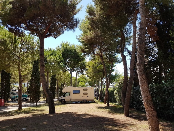 In campeggio a Tortoreto Lido